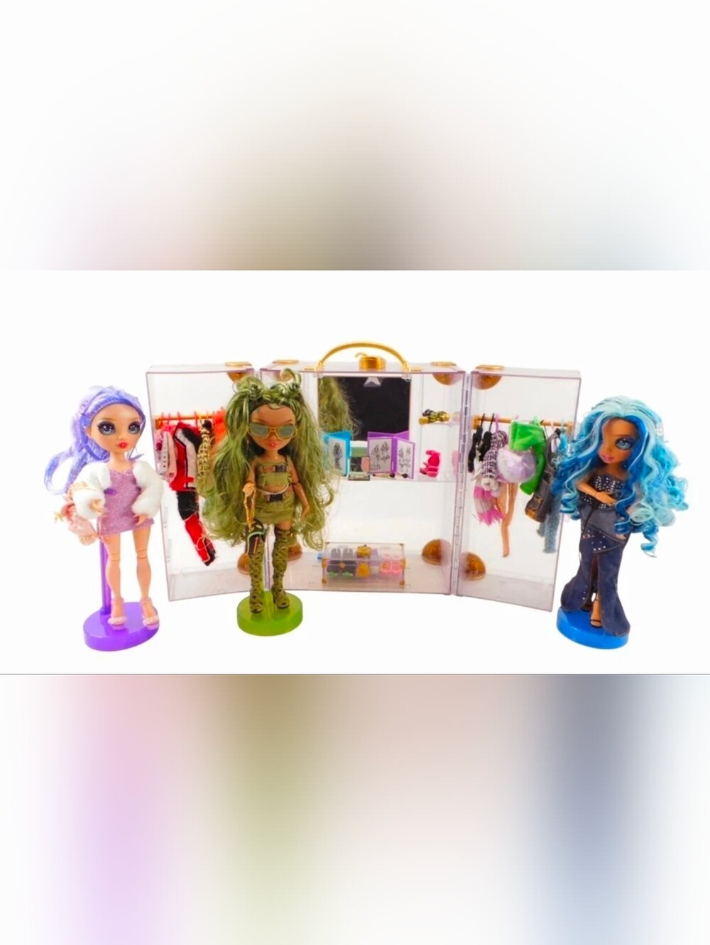 Rainbow High Doll Lot: Violet Willow, Olivia Dye & Skyler Bradshaw